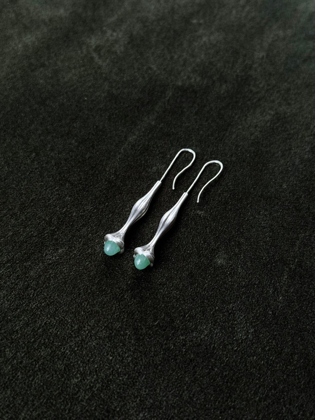 Jade Bouquet Earrings