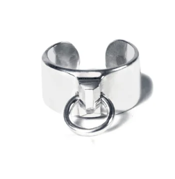 10mm Hitch Ring - 935 Silver