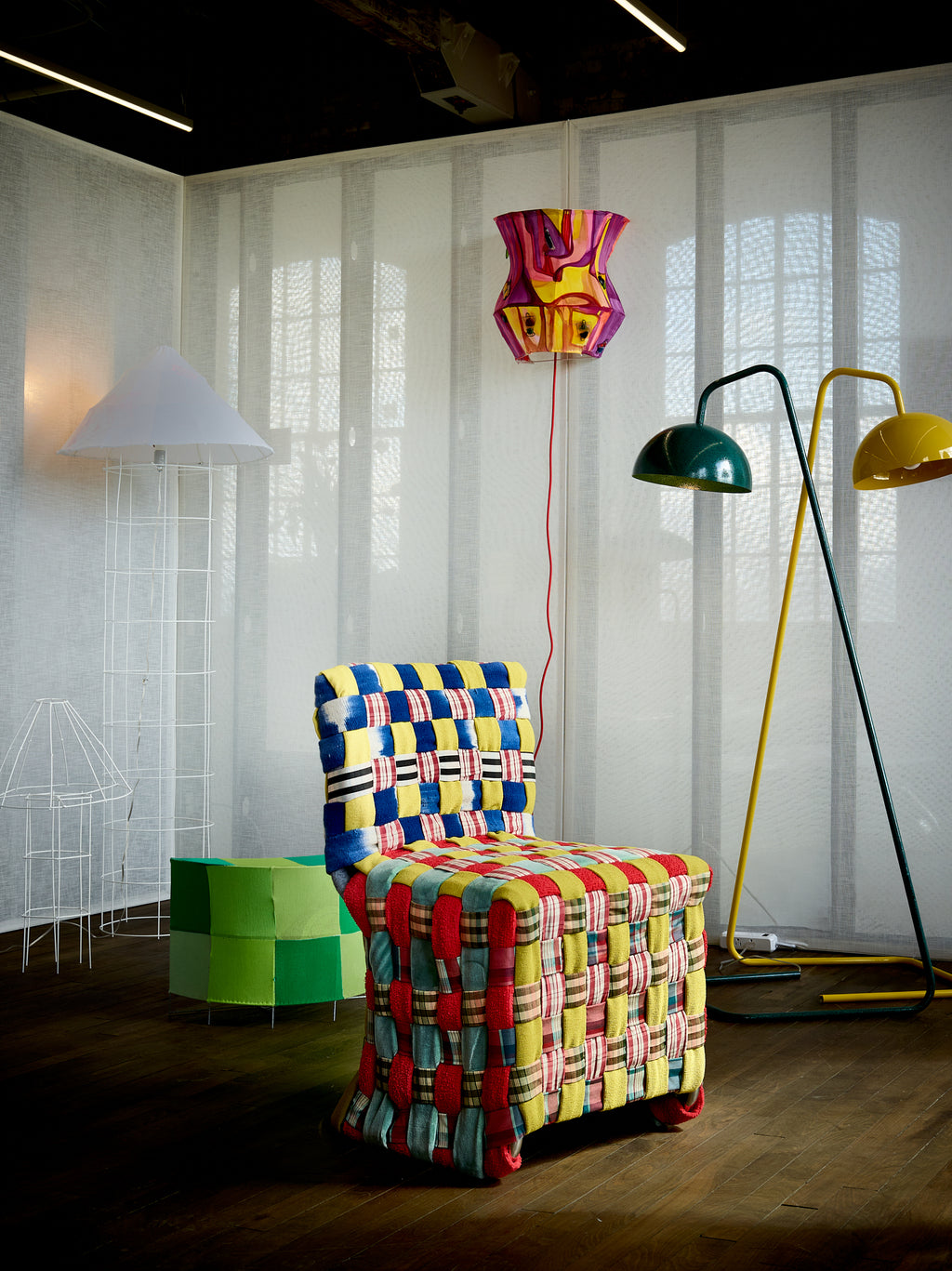 Woven Deadstock Chair