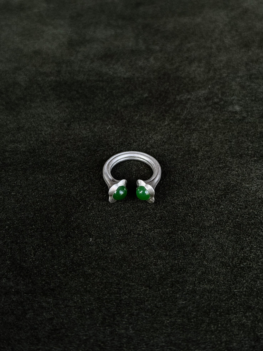 Jade Bouquet Ring