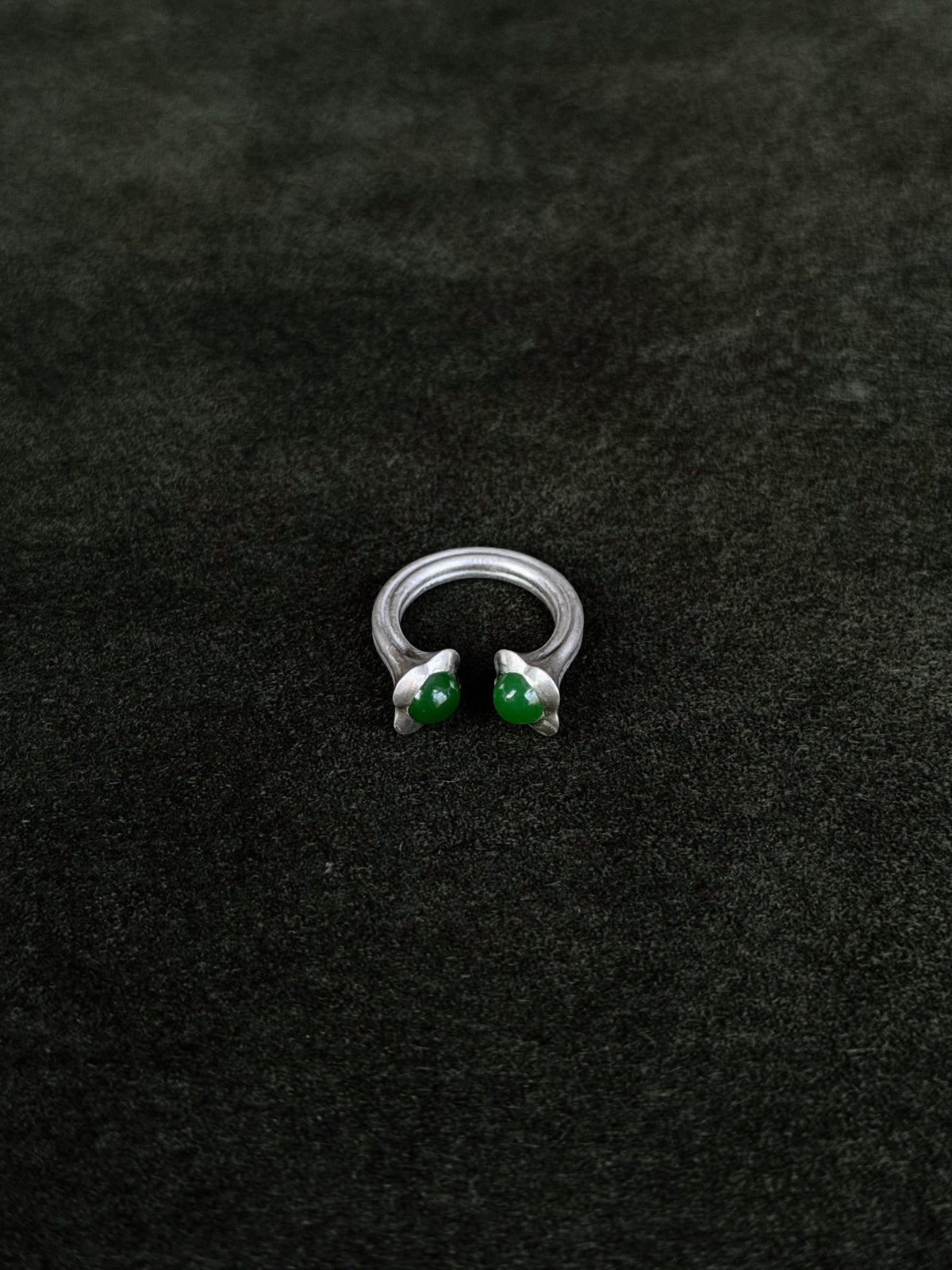 Jade Bouquet Ring