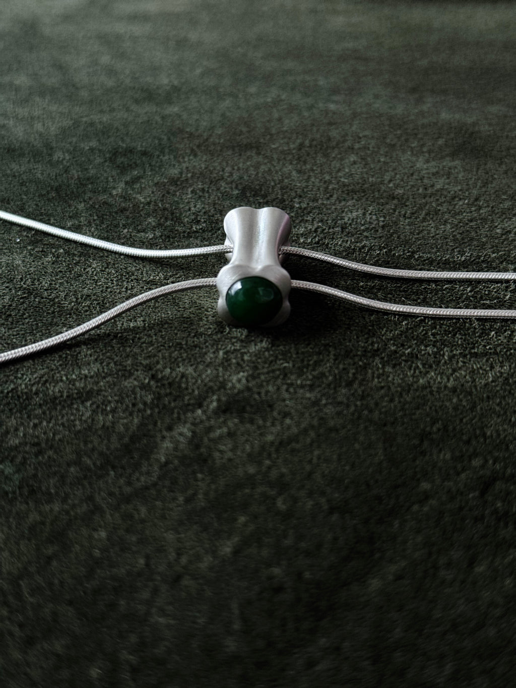 Jade Bolo Tie