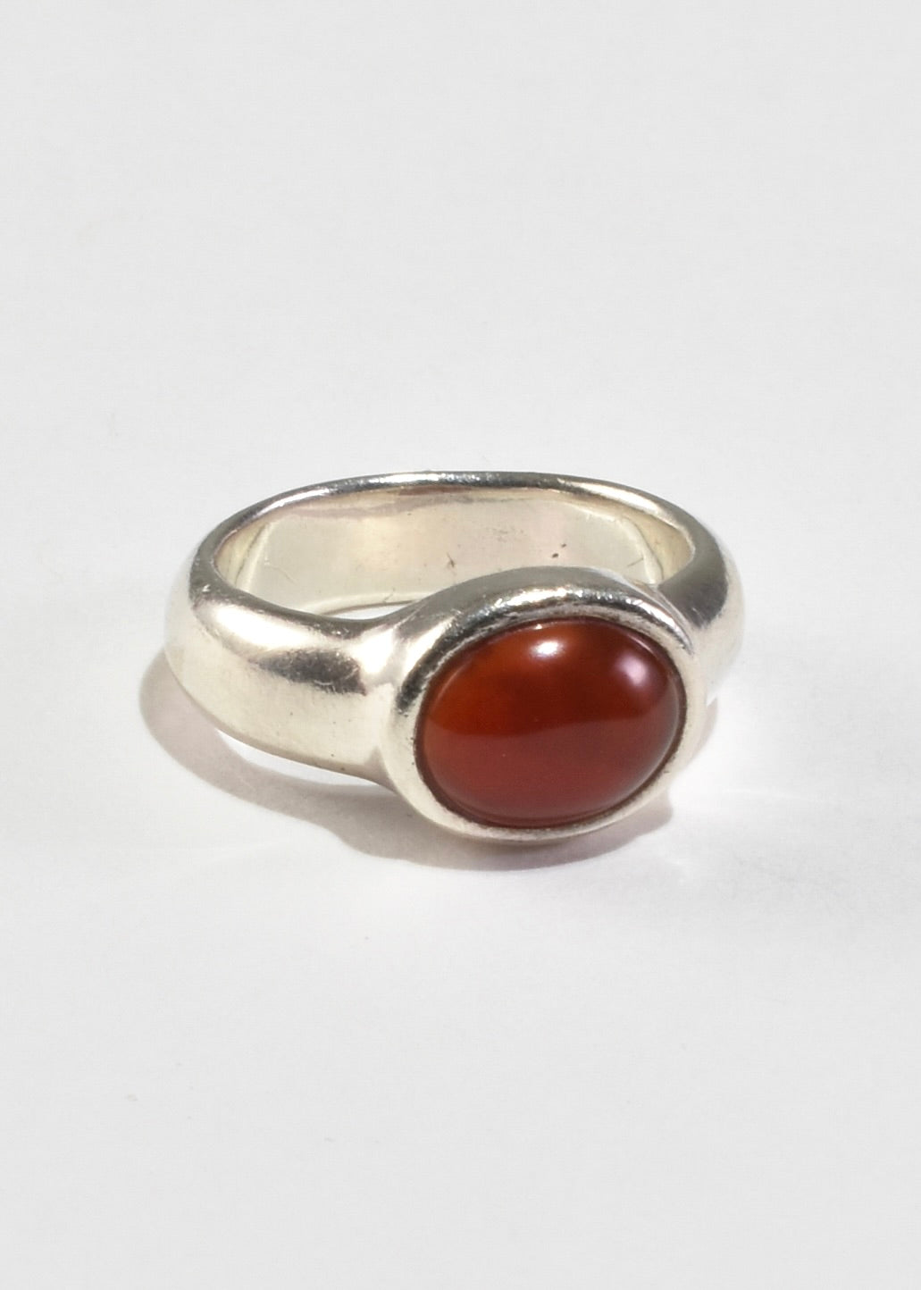 Oval Carnelian Ring