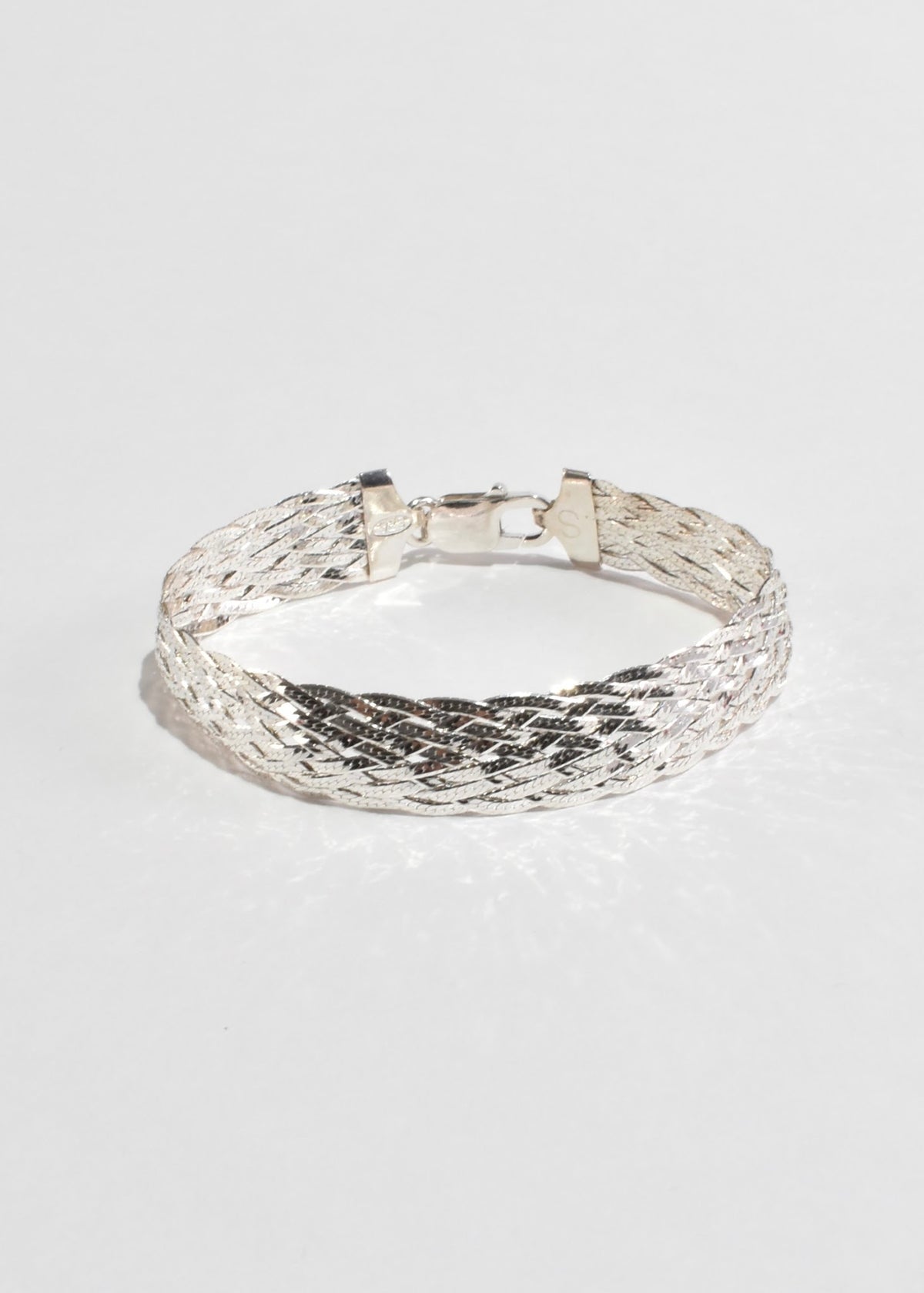 Woven Sterling Bracelet
