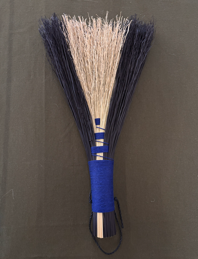 b&w corn straw, hemp linen