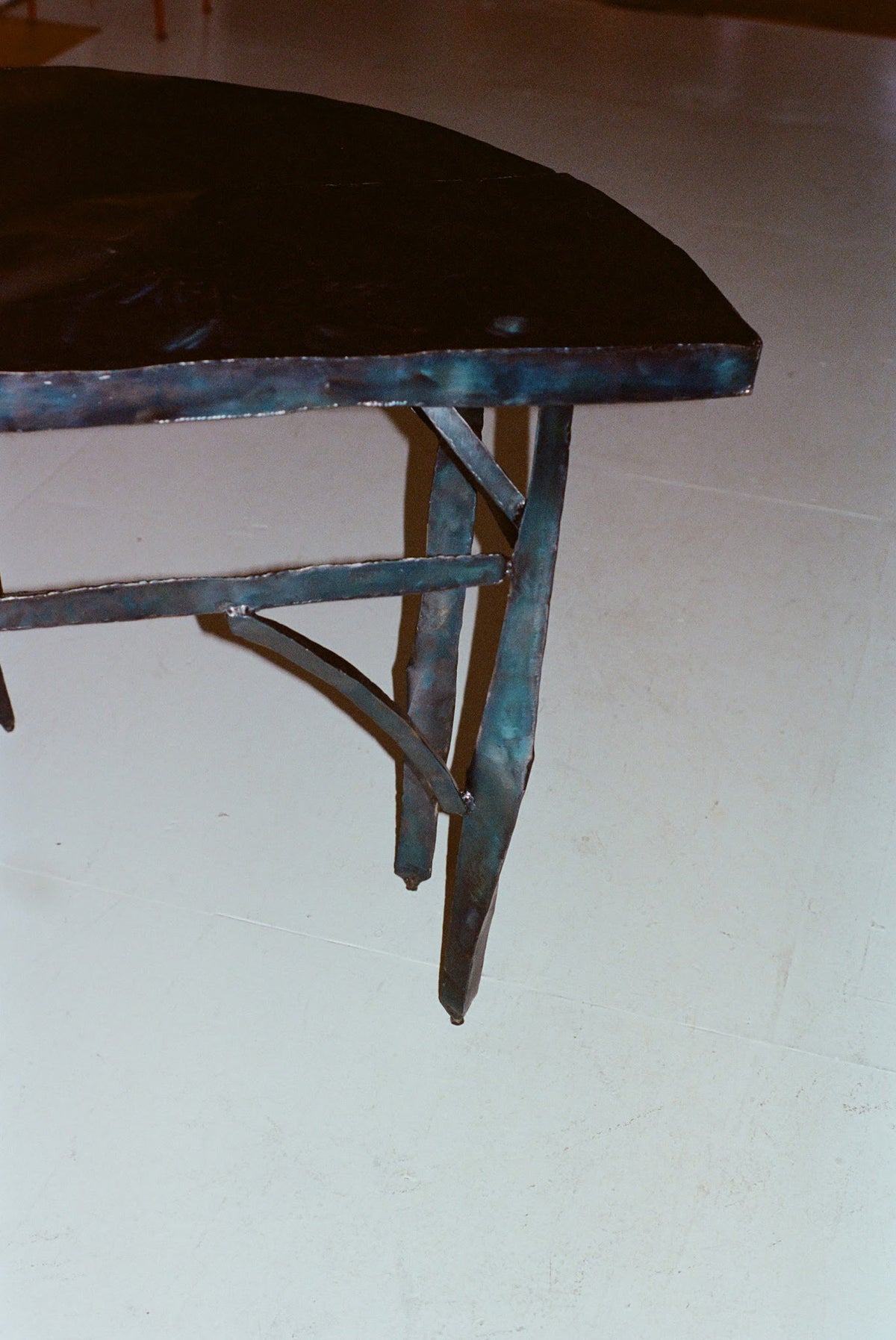 Leo Kaspar and Andrew Pierce Scott - Demi-Lune Table, 2025
