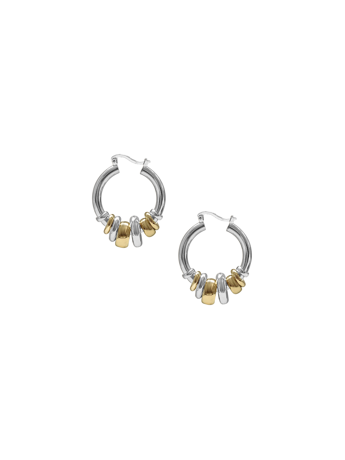 Two Tone Radda Earrings