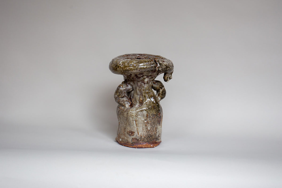 Aaron Angell - Oni-shino Large Hanaire Vessel #4