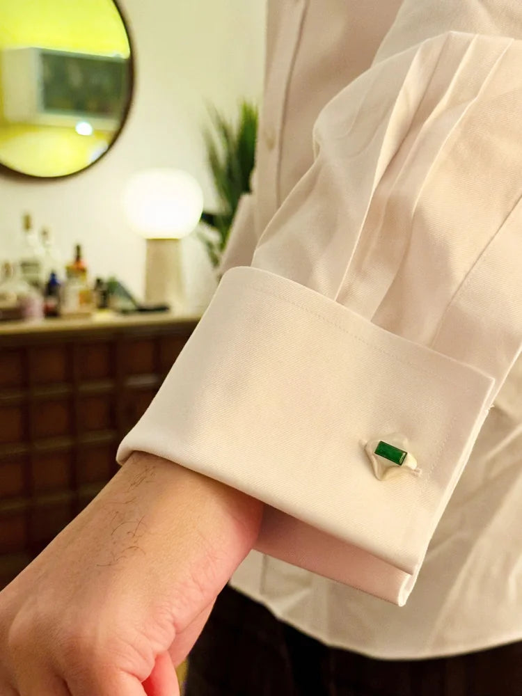 Jade Cufflinks