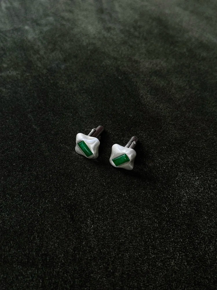 Jade Cufflinks