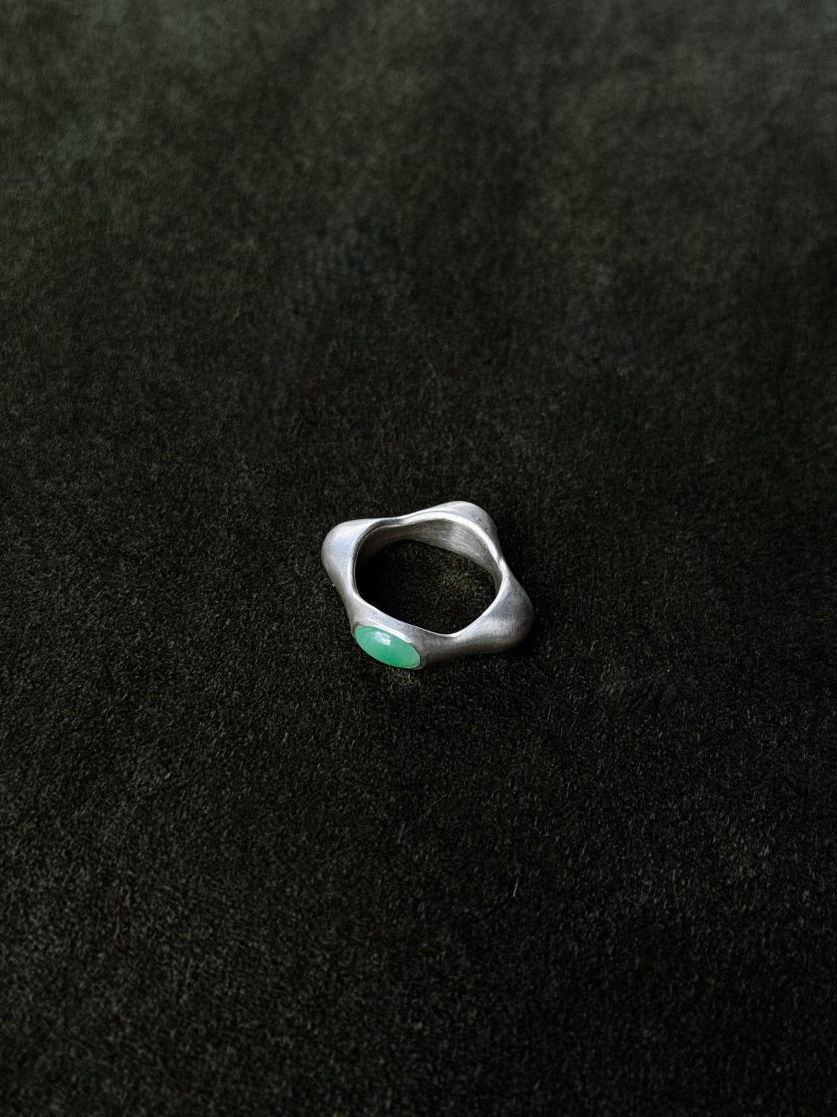 Jade Star Ring