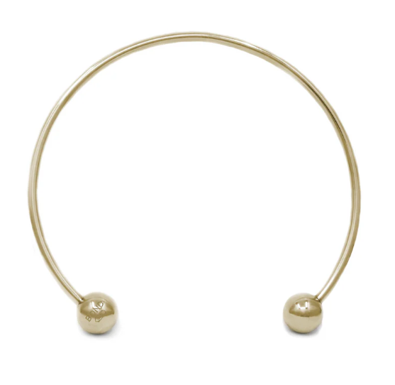 Barbell Necklace - PVD Gold