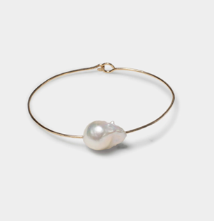 Baroque Pearl Cuff Bracelet