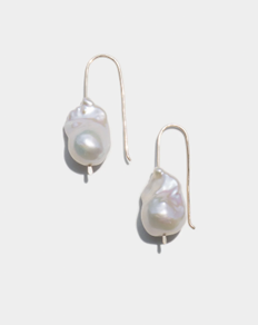 Baroque Pearl Drop Earrings