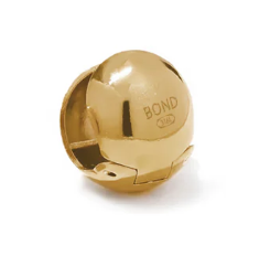 Bead Clicker Earring - PVD Gold