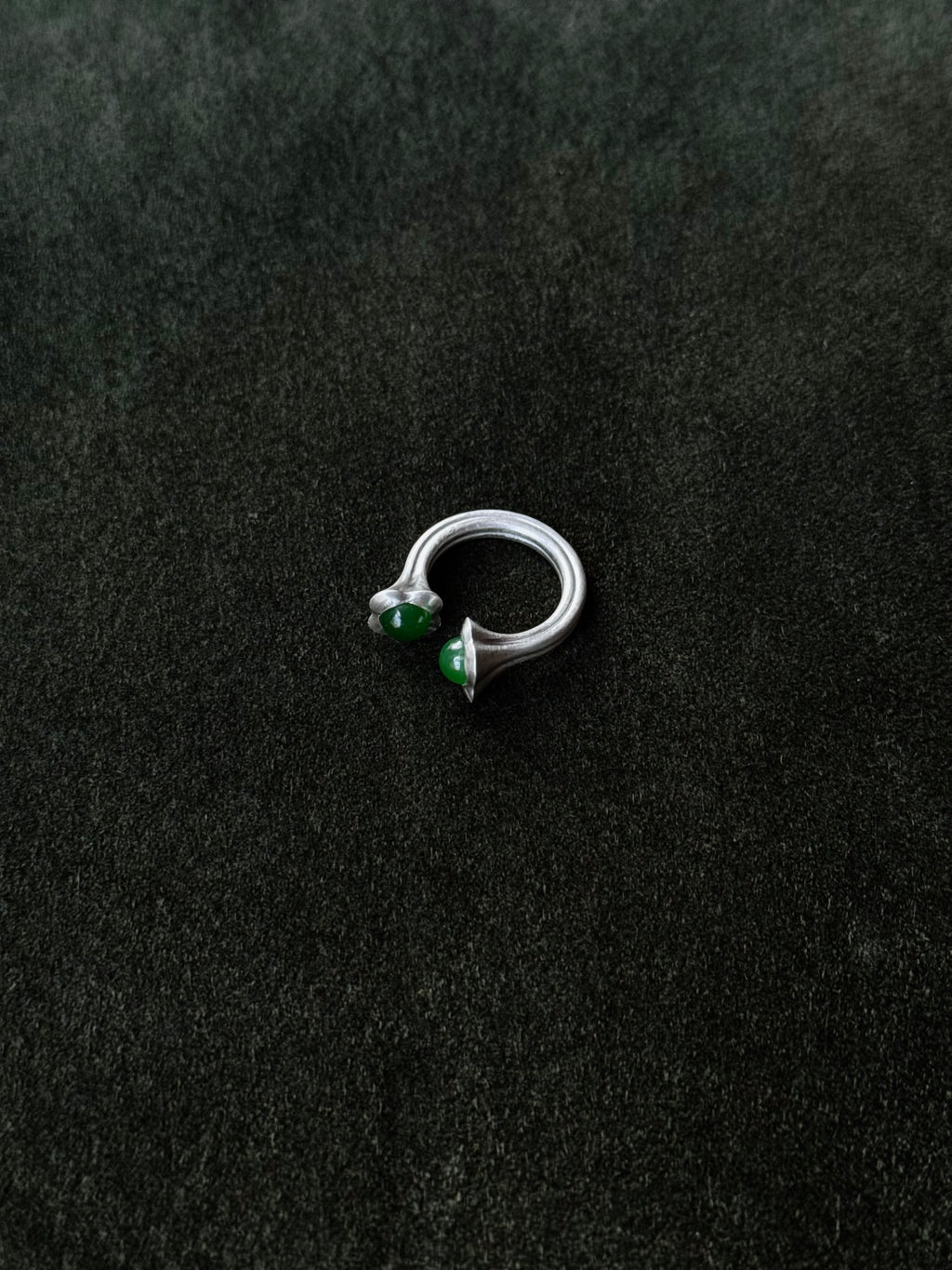 Jade Bouquet Ring
