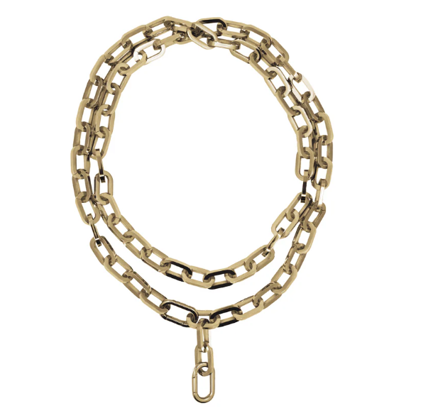 Double Wrap Chain - PVD Gold
