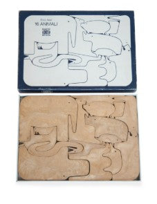 Enzo Mari 16 Animali Puzzle / Edition for Danese Milano