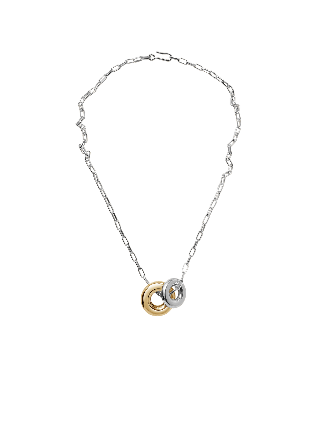 Two Tone Moneta Necklace