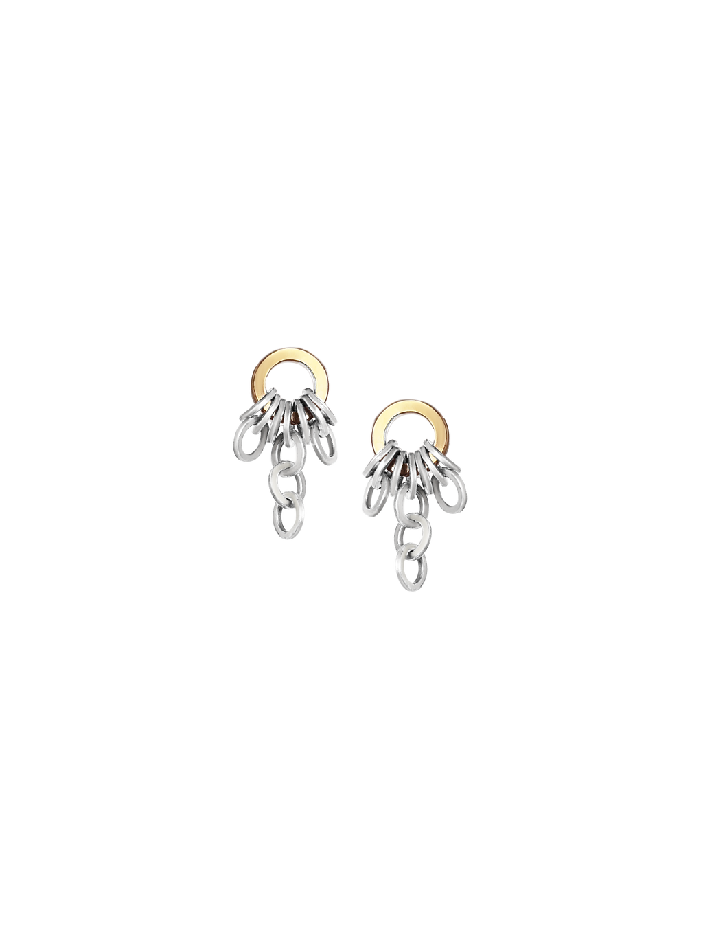 Two Tone Colonna Earrings