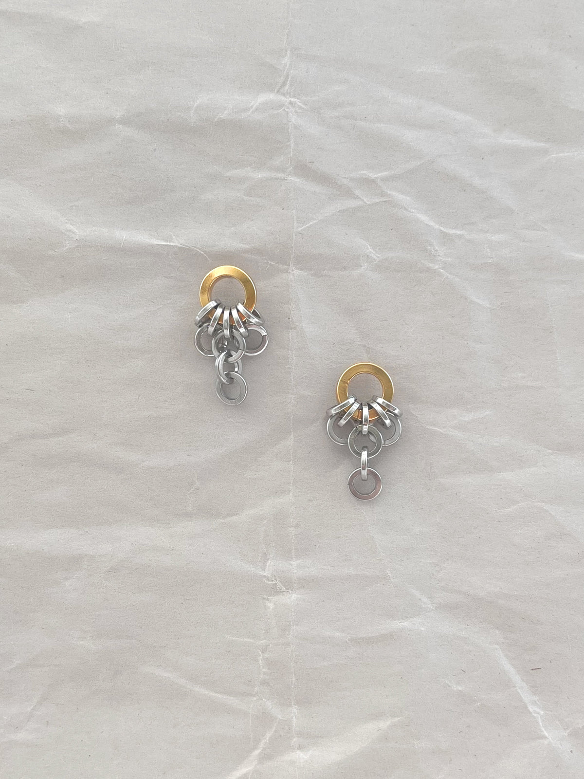 Two Tone Colonna Earrings
