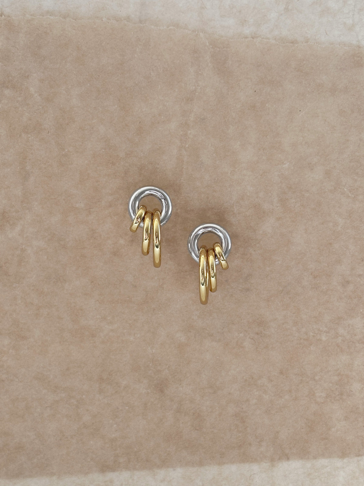 Two Tone Aria Earrings