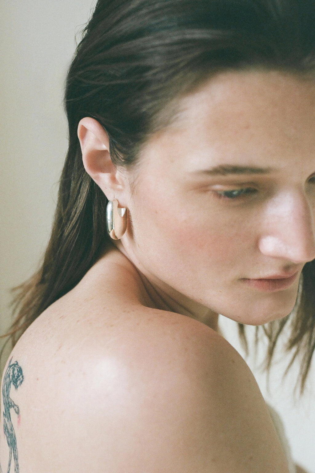 Silver Vola Earrings