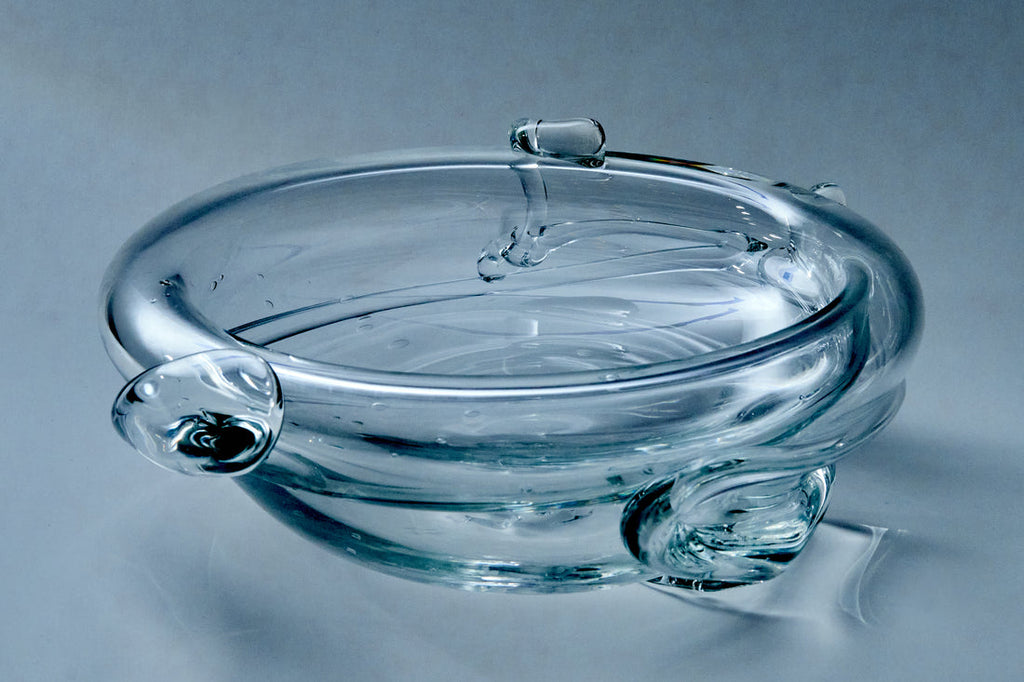 Vine Bowl in Clear