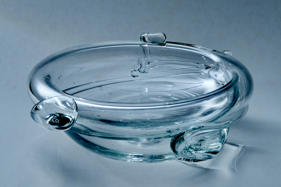 Vine Bowl in Clear