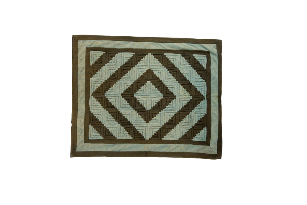 Antique Log Cabin Crib Quilt