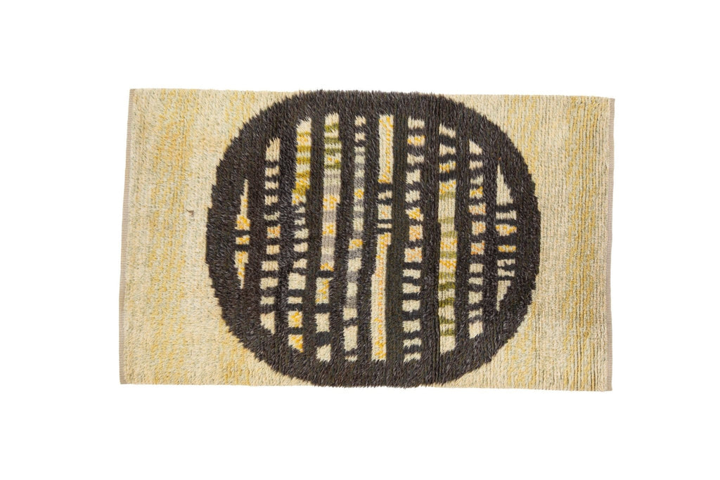 Vintage Scandinavian Rya Rug