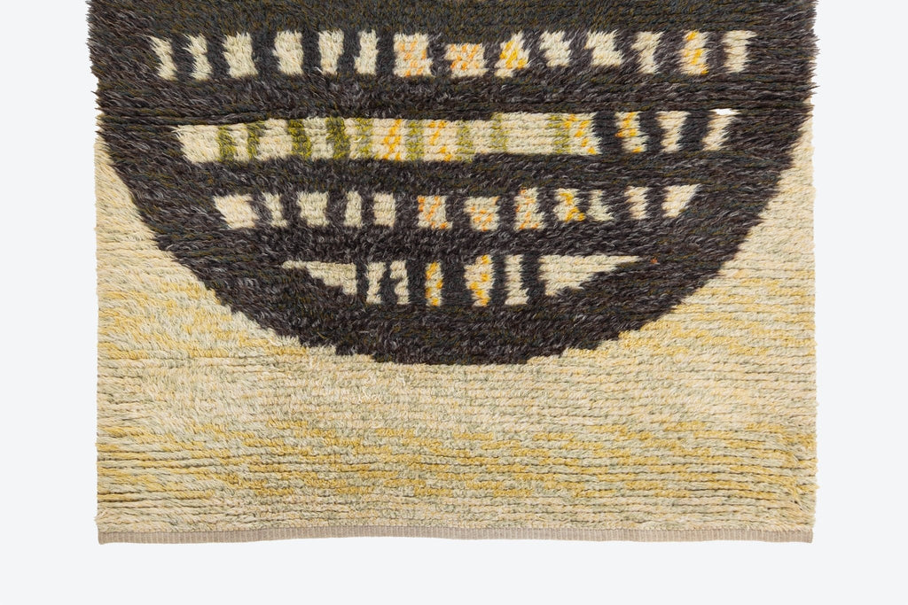Vintage Scandinavian Rya Rug