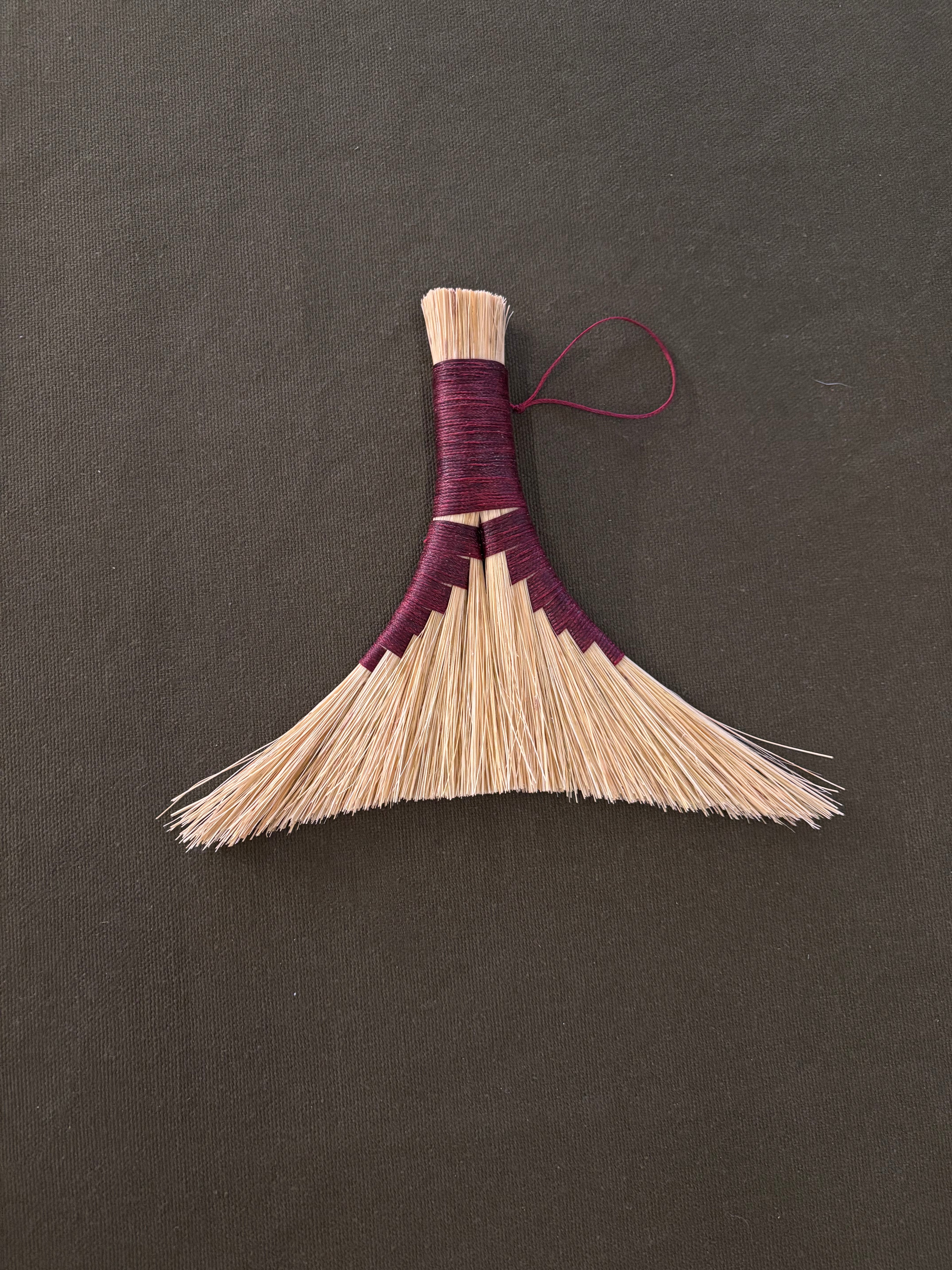 waxed cord and agave fiber