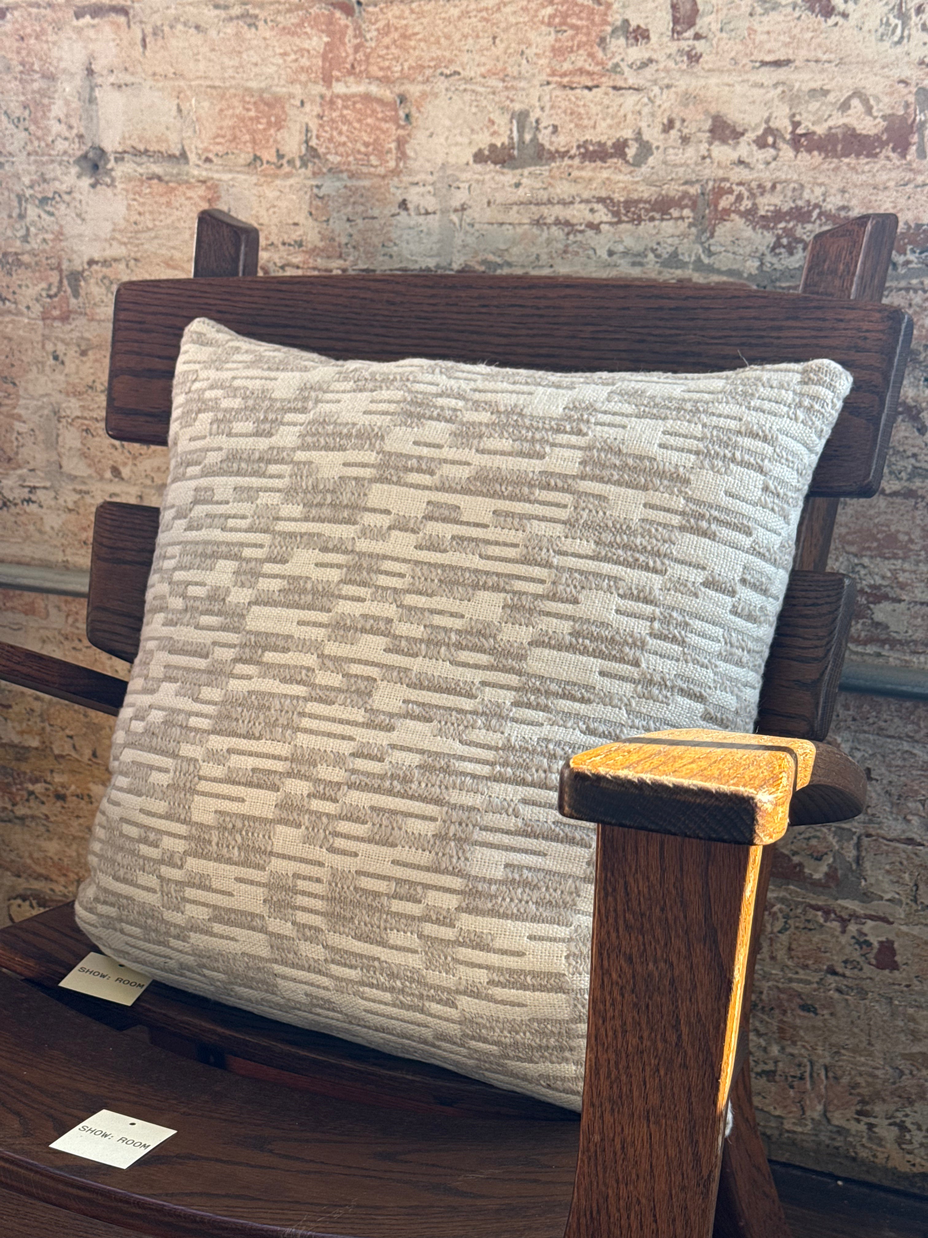 LF Pillow - Geometric Linen