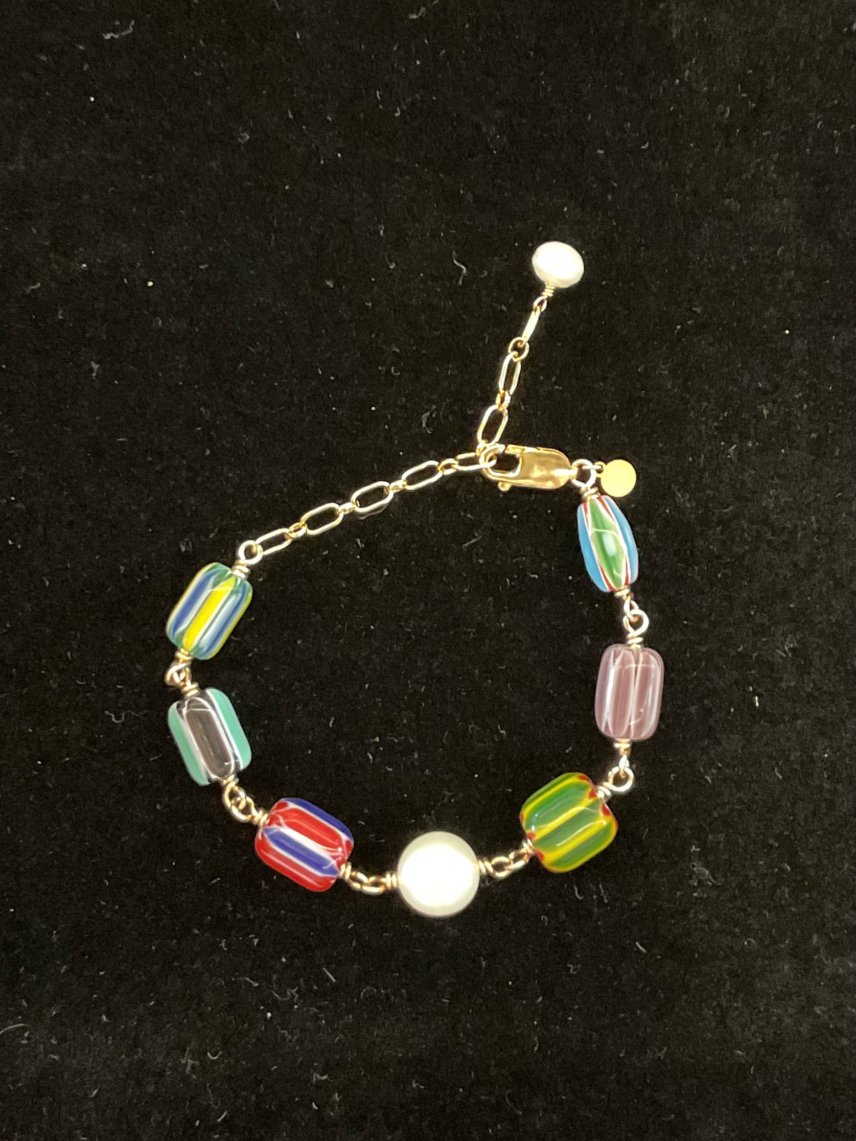 Stripe Bracelet in 14K Gold Fill