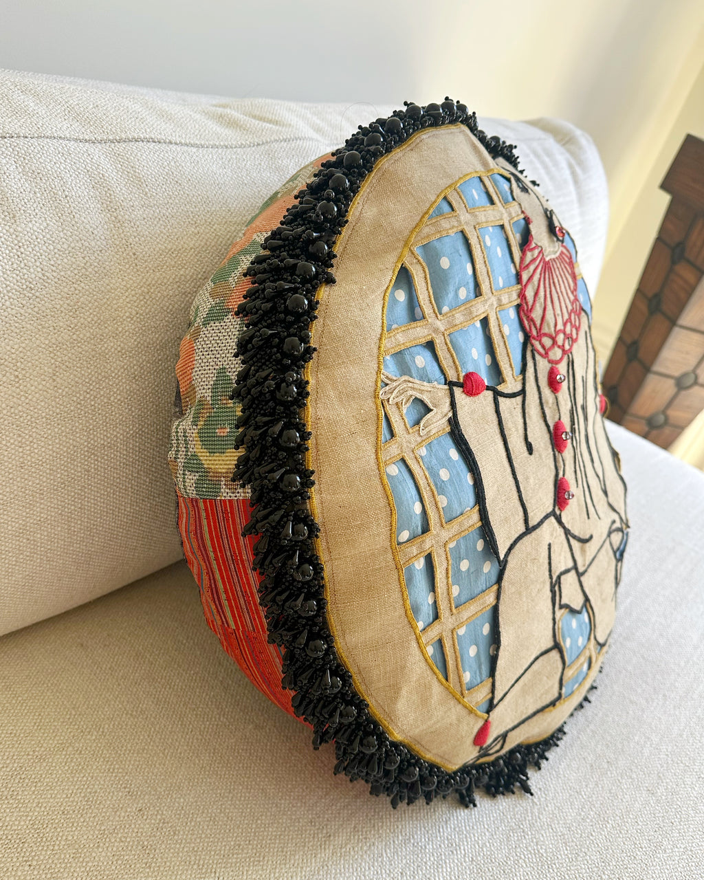 Miss Pierrot Cushion