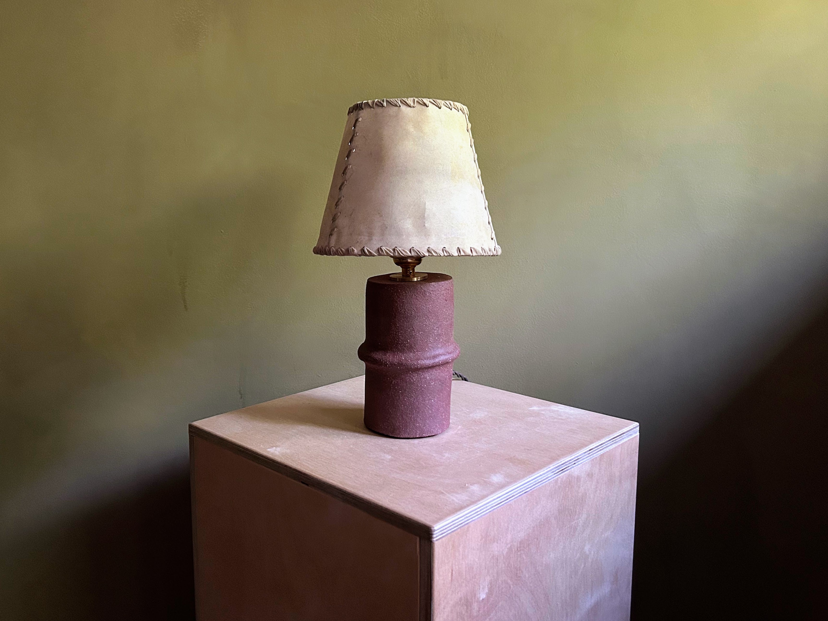 Mini Ridge Lamp - Brick