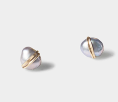Baroque Pearl Studs