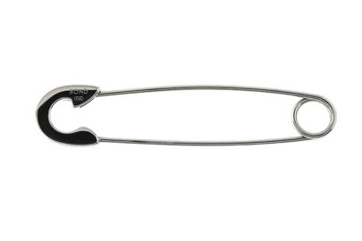 Safety Pin Earring - SS - PAIR