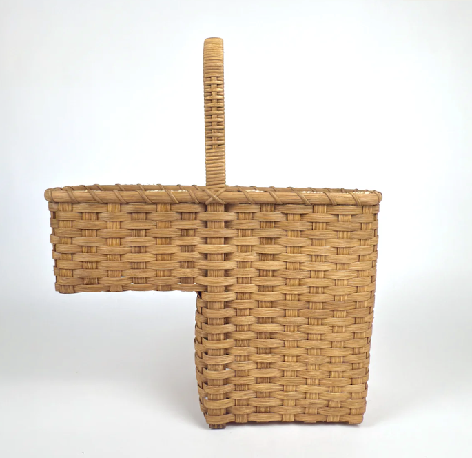 Underwater Weaving - Stair Tote - Smoked Rattan