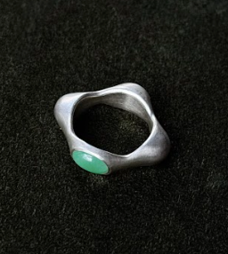 Jade Star Ring