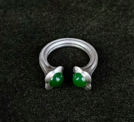 Jade Bouquet Ring