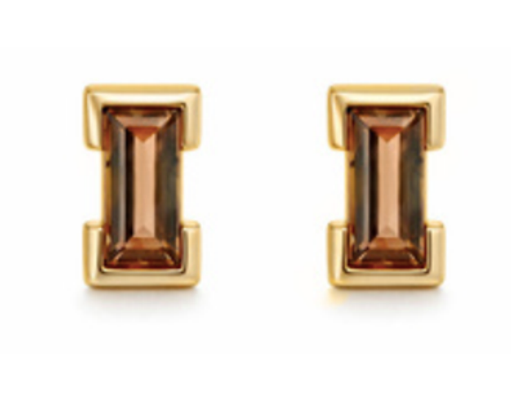Baguette Studs - Andalusite - Single