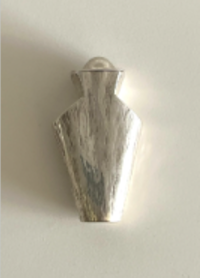 Textured Sterling Snuff Bottle