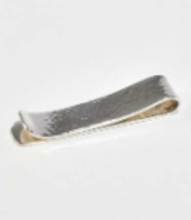 Hammered Sterling Money Clip