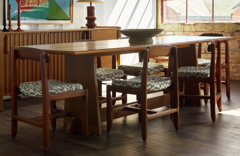 "Veronique" Dining Chairs by Guillerme et Chambron