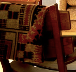Handwoven Wool Carpet in “Rölakan” Flatweave Technique