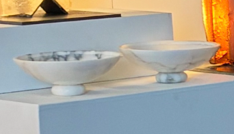 Vintage Italian alabaster dishes - Sold Individually