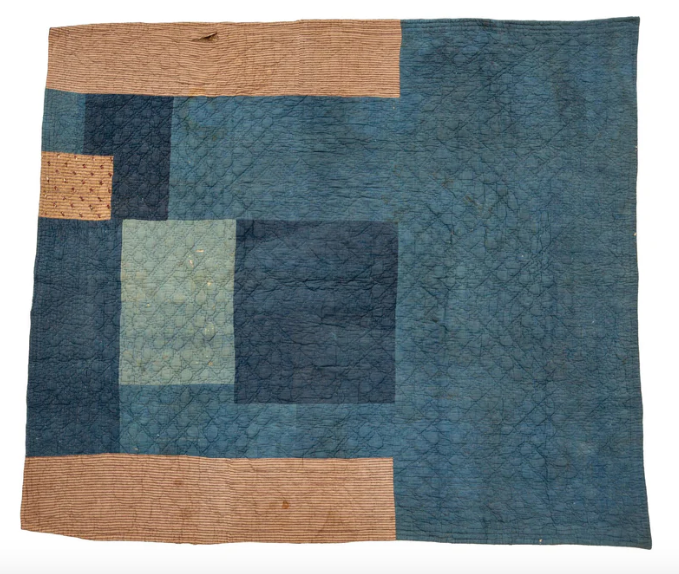 Antique European Ghost Quilt